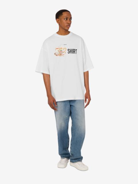 PRINTED ORGANIC COTTON JERSEY T-SHIRT