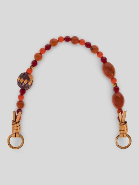 BAG HANDLE WITH MARBLES