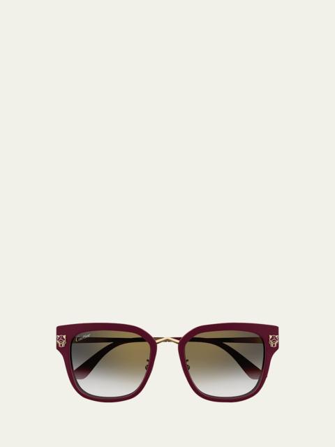 Round Acetate Sunglasses