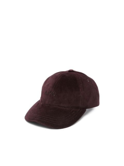 Charlie corduroy baseball cap
