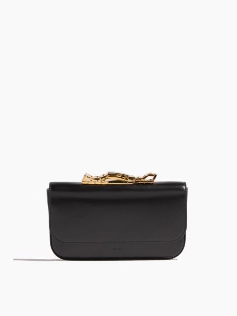 Watch Belt Wide Bag in Black