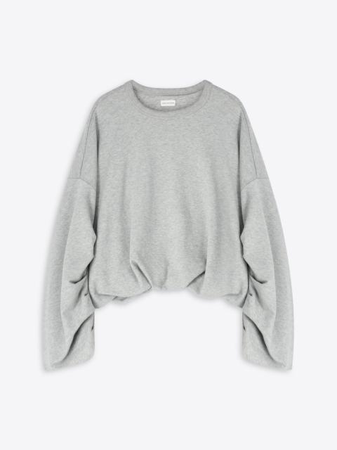 DRAPED SWEATSHIRT