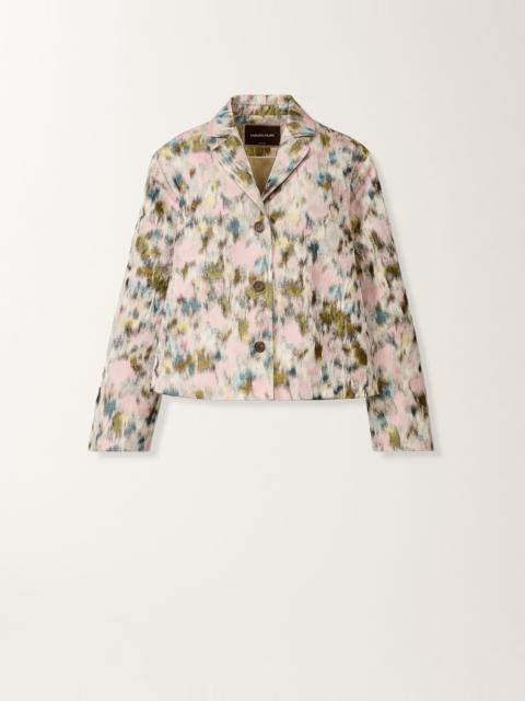 Chiné technical jacket