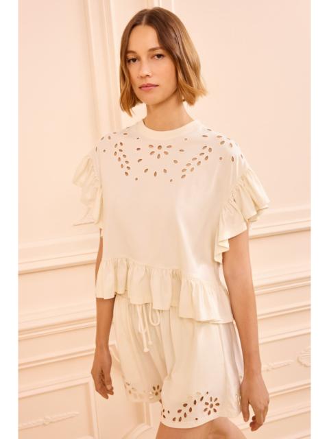 Mariana SS Top with Peplum