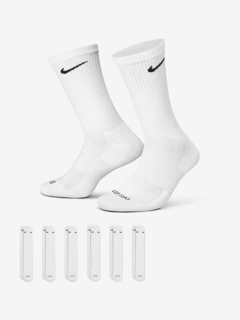 Nike Everyday Plus Cushioned Training Crew Socks (6 Pairs)