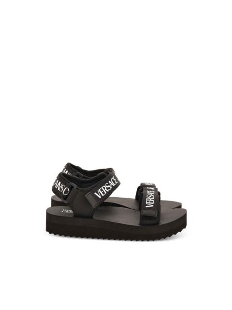 logo strap sandals
