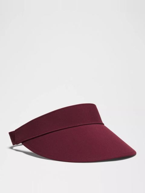 Women's Fast Paced Wide Band Running Visor