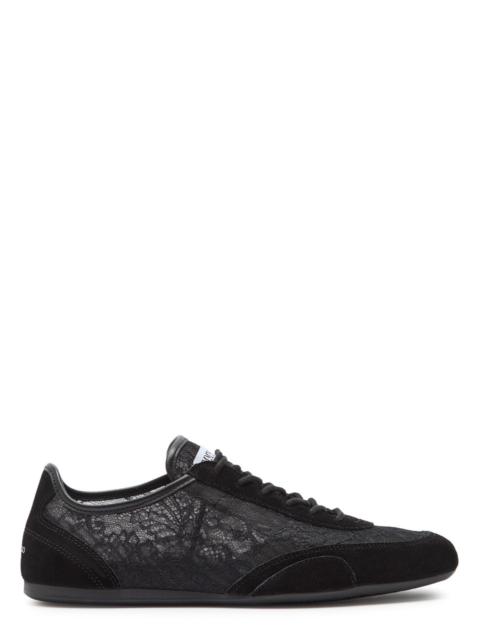 Jimmy Choo Sunny Panelled Lace Sneakers