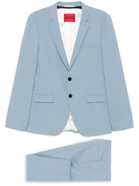 single-breasted suit