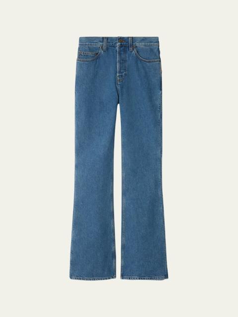 Mid-Rise Bootcut-Leg Jeans