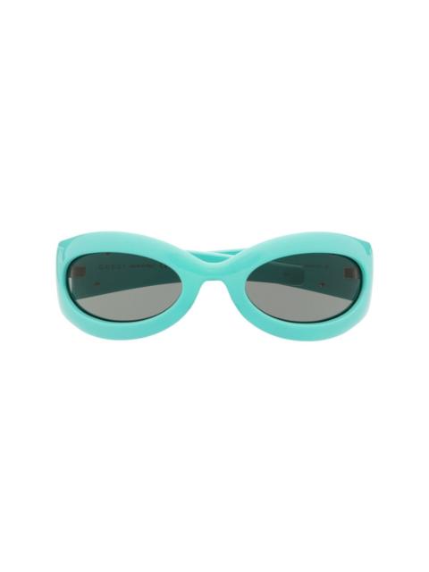 Blondie geometric-frame sunglasses