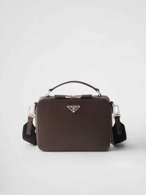 Medium Prada Brique Saffiano leather bag