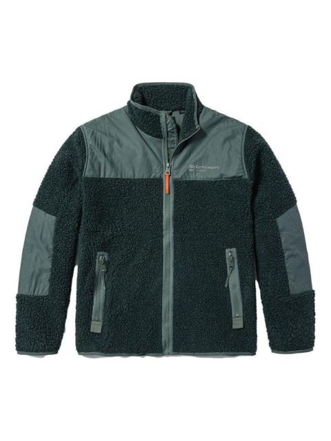 TimberlandEarthkeepers by Raeburn High-Pile Wool Fleece Jacket 'Balsam Green' A617H-392