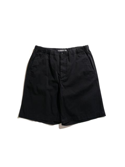 Ezra Stretch Twill Shorts Black