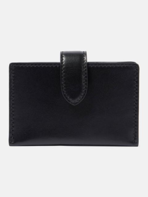 Leather card case