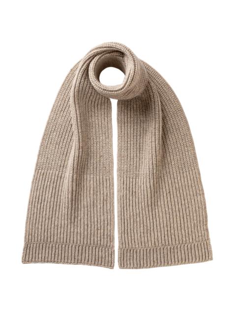 Donegal Cashmere Cream Knitted Scarf