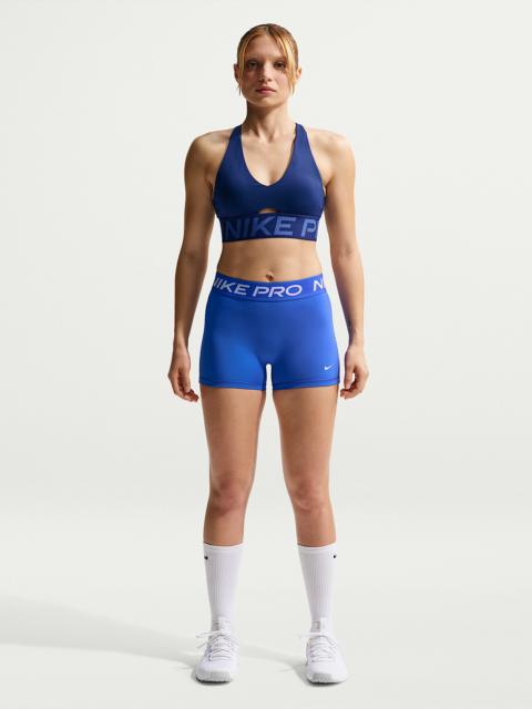 Nike Pro Women's Mid-Rise 3" Biker Shorts