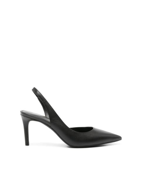 Chelsea slingback leather pumps