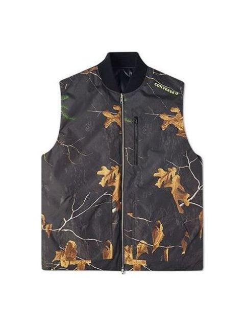 Converse Realtree Printed Reversible Down Vest 'Black' 10019989A03