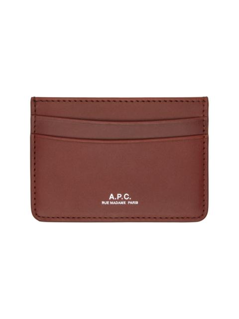 Brown André Card Holder