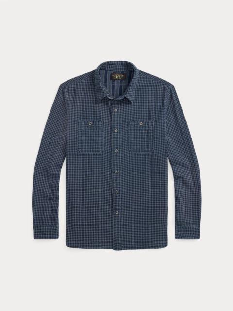 Indigo Checked Double-Faced Workshirt