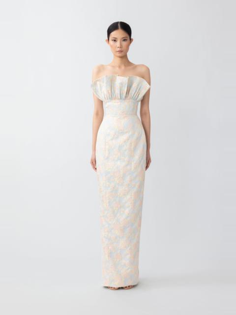 NOAH JACQUARD GOWN