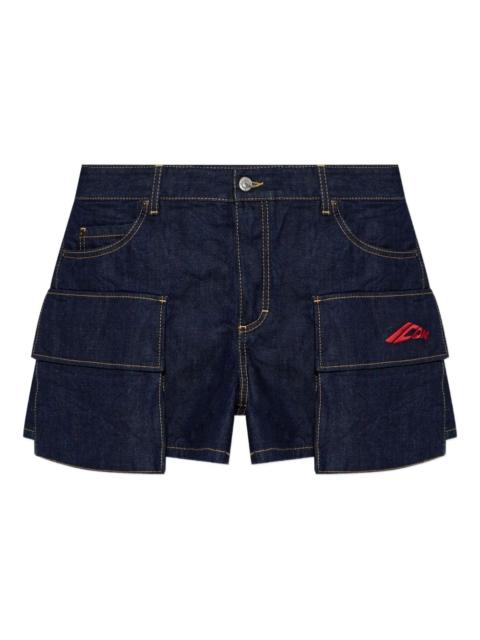 Icon denim shorts