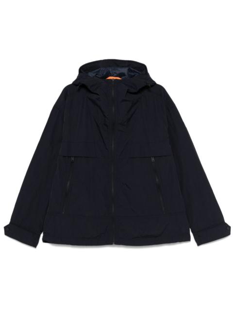 logo-patch lightweight jacket