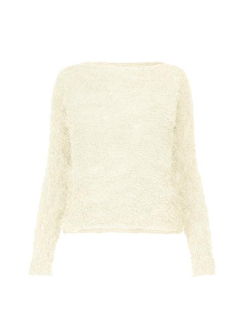 SHIFTED FUZZY PLEATS