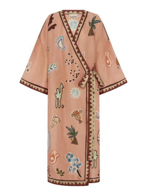 Laurence Wrap Midi Dress