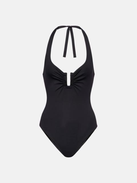 Legendaire halterneck swimsuit