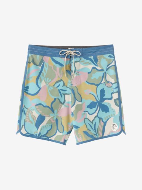 O'Riginals Print Scallop 18" Boardshorts