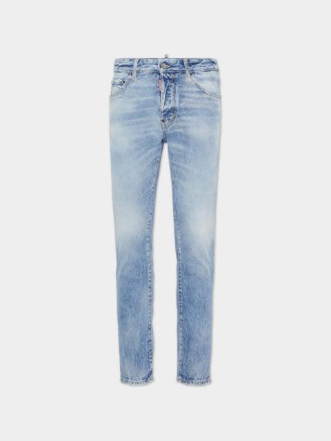 LIGHT DIAGONALE WASH COOL GUY JEANS
