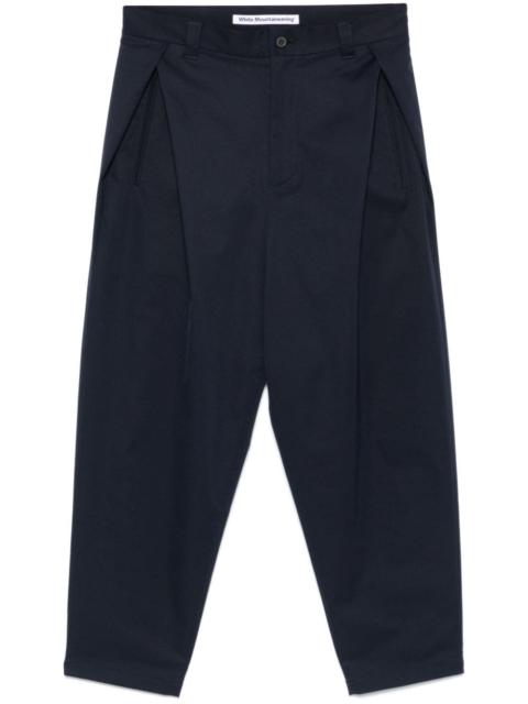 tapered trousers