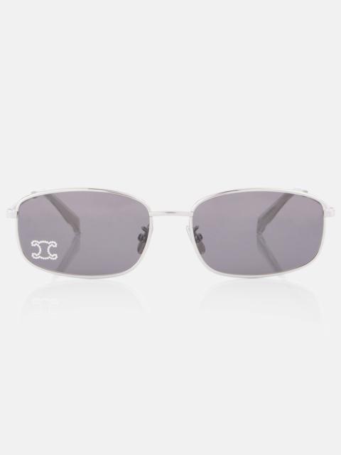 Triomphe Rhinestone 02 rectangular sunglasses