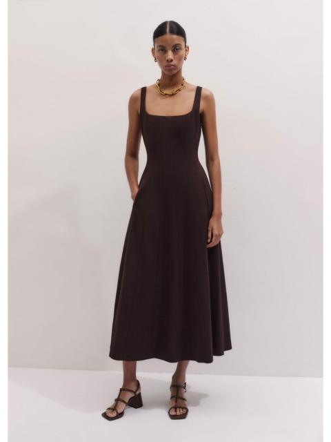 Fit + Flare Maxi Dress