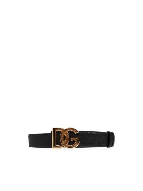 DG logo-plaque belt