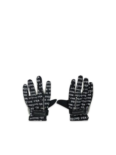 Armor zip gloves