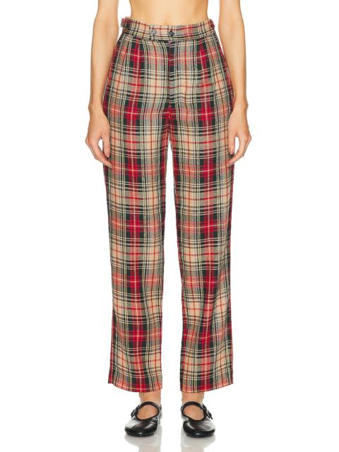 Truro Plaid Trouscer