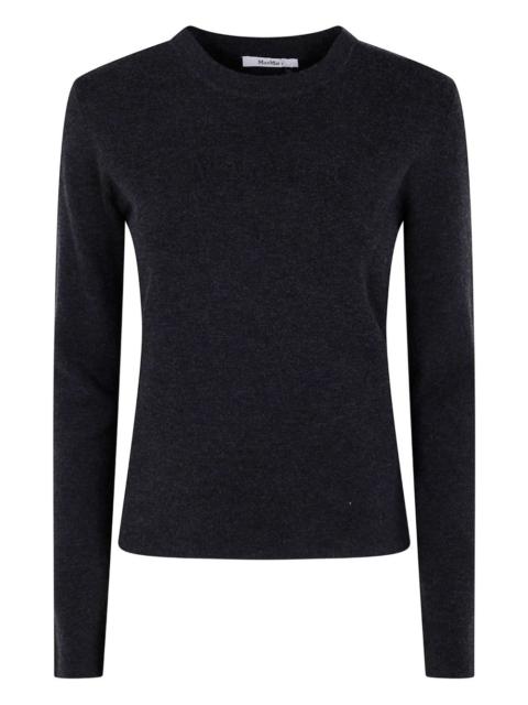 long-sleeve round-neck sweater