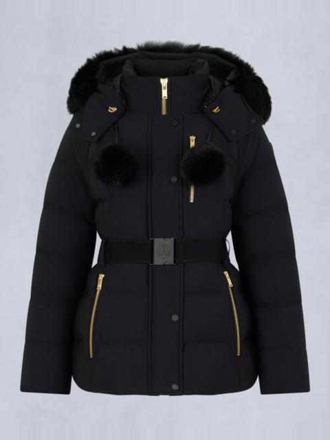 GOLD SERIES NYLUXE CAMBRIA SHEARLING JACKET