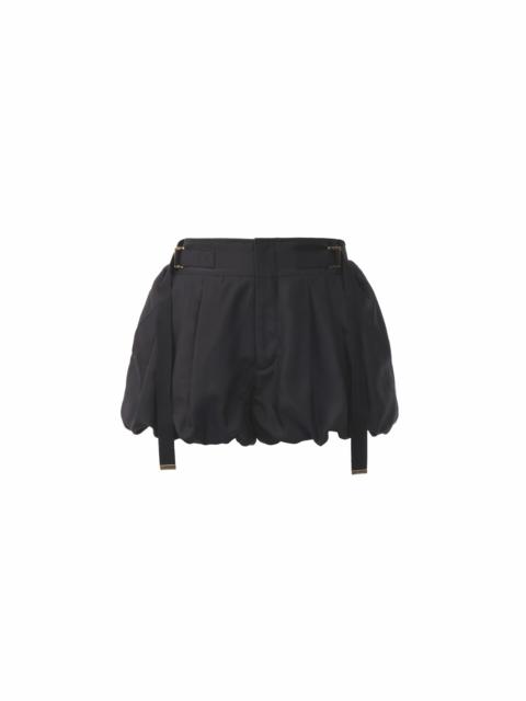 MINI BLOOMER SHORTS IN WASHED SILK HABOTAI