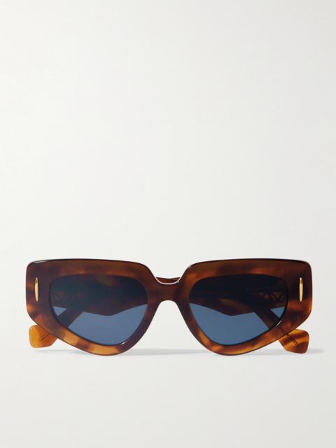 Anagram Cat-eye Tortoiseshell Acetate Sunglasses