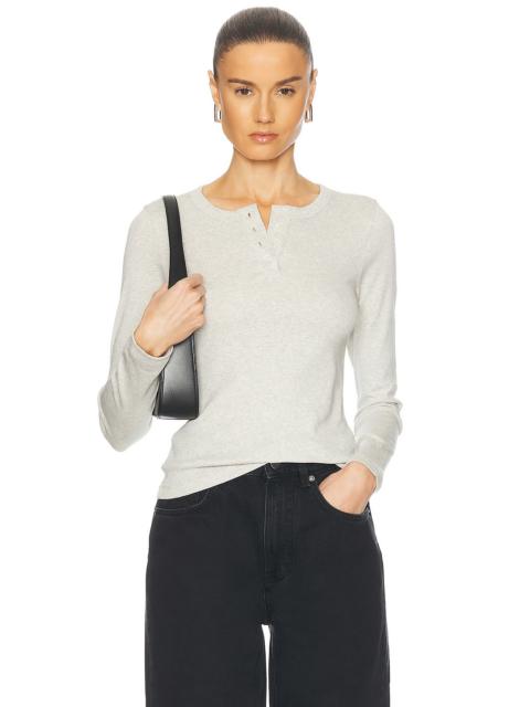 Jess Long Sleeve Top in Grey