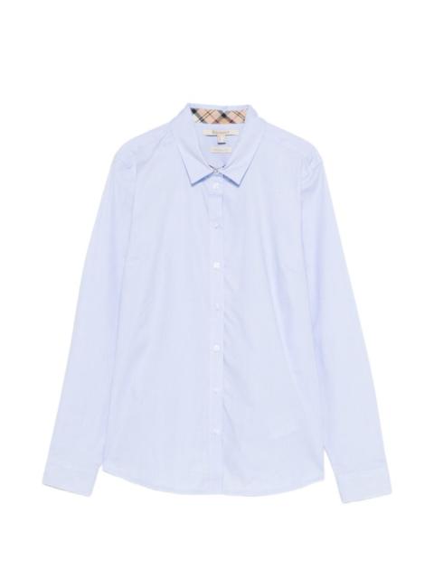 long-sleeve buttoned shirt