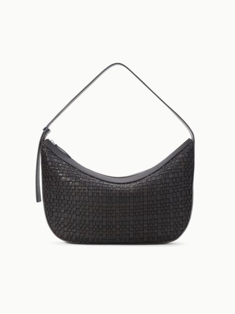 STAUD LARGE DEMY SHOULDER BAG ESPRESSO WOVEN