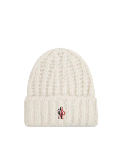 logo-patch beanie hat