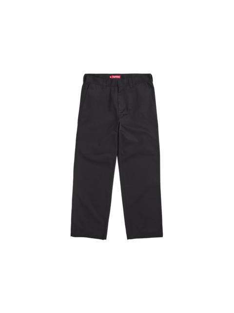 Supreme Work Pant (SS25) Black