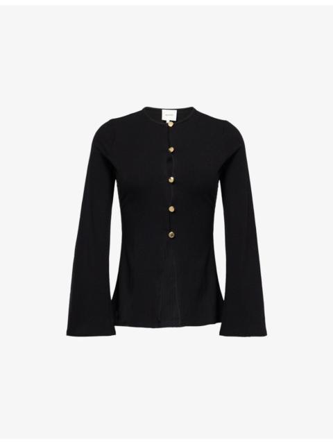 Verne Ribbed Knitted Top