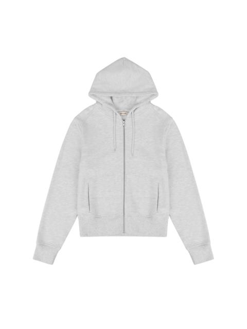 SLIM ZIP UP HEATHER GREY